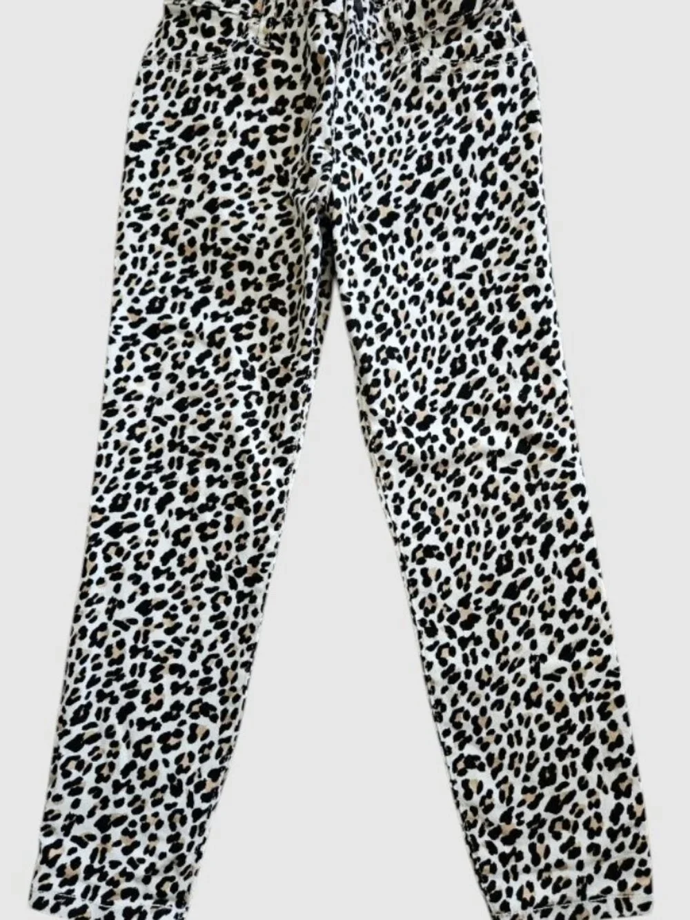 THE CHILDREN’S PLACE Leopard Animal Print Jeans Girls Size 6